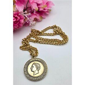 1990 Tyson Vs Tillman Medallion Necklace, Caesars Palace Boxing, 28 In